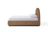 Flex Upholstered Bed in Porcini Chenille - What A Room