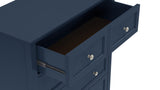 Grace Five Drawer Chest in Blueberry - What A Room