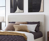 Olivia Upholstered Headboard in Ivory - What A Room