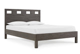 Riva Wood Bed in Sharkskin - What A Room
