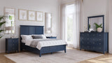 Grace Eight Drawer Dresser in Blueberry - What A Room