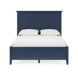 Grace Three Panel Bed in Blueberry - What A Room