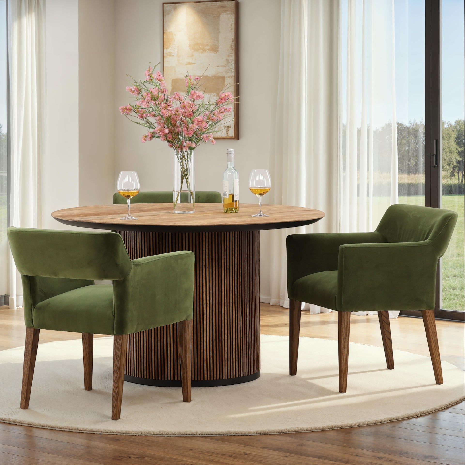 Dabney Round Dining Table - What A Room