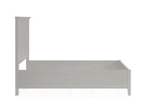 Grace Three Panel Bed in Elephant Grey - What A Room
