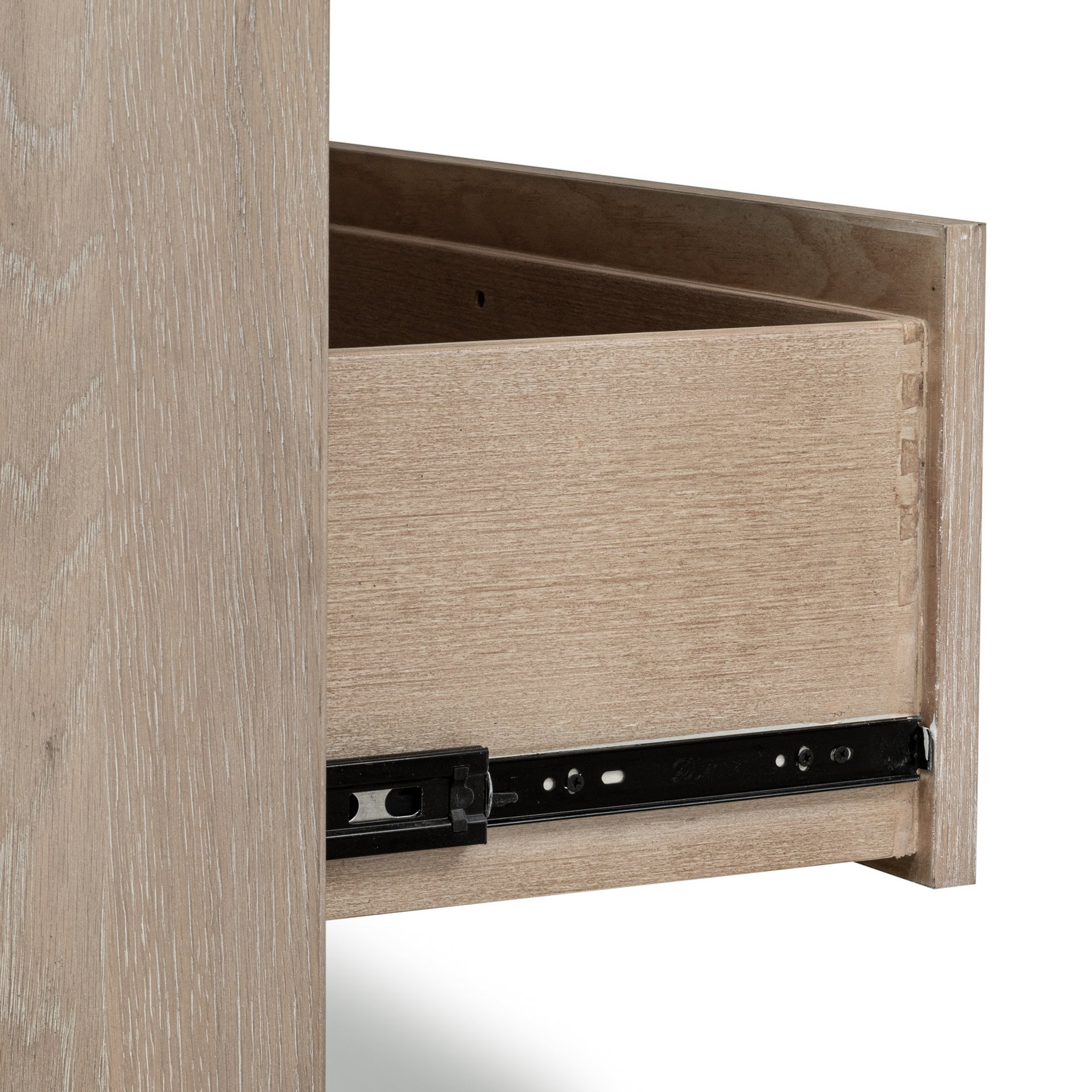 Gardenia Five Drawer Oak Wood Chest in Chai - What A Room