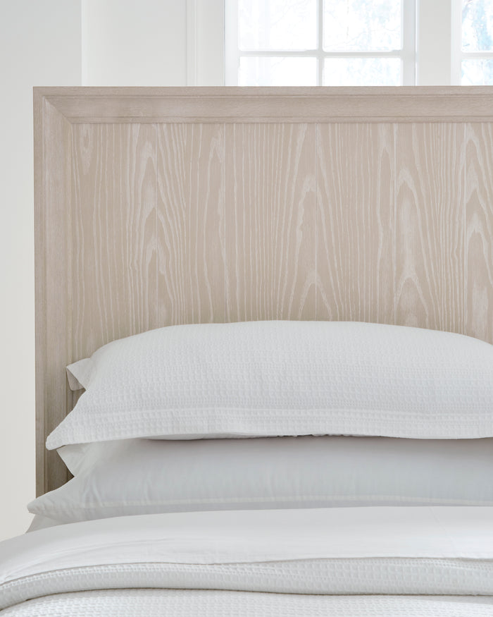 Maxime Two Drawer Footboard Storage Platform Bed In Ash - What A Room