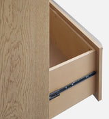 One Coastal Modern Two Drawer Nightstand in Bisque - What A Room