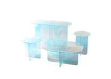 Fomo Small End Table in Iridescent Glass - What A Room