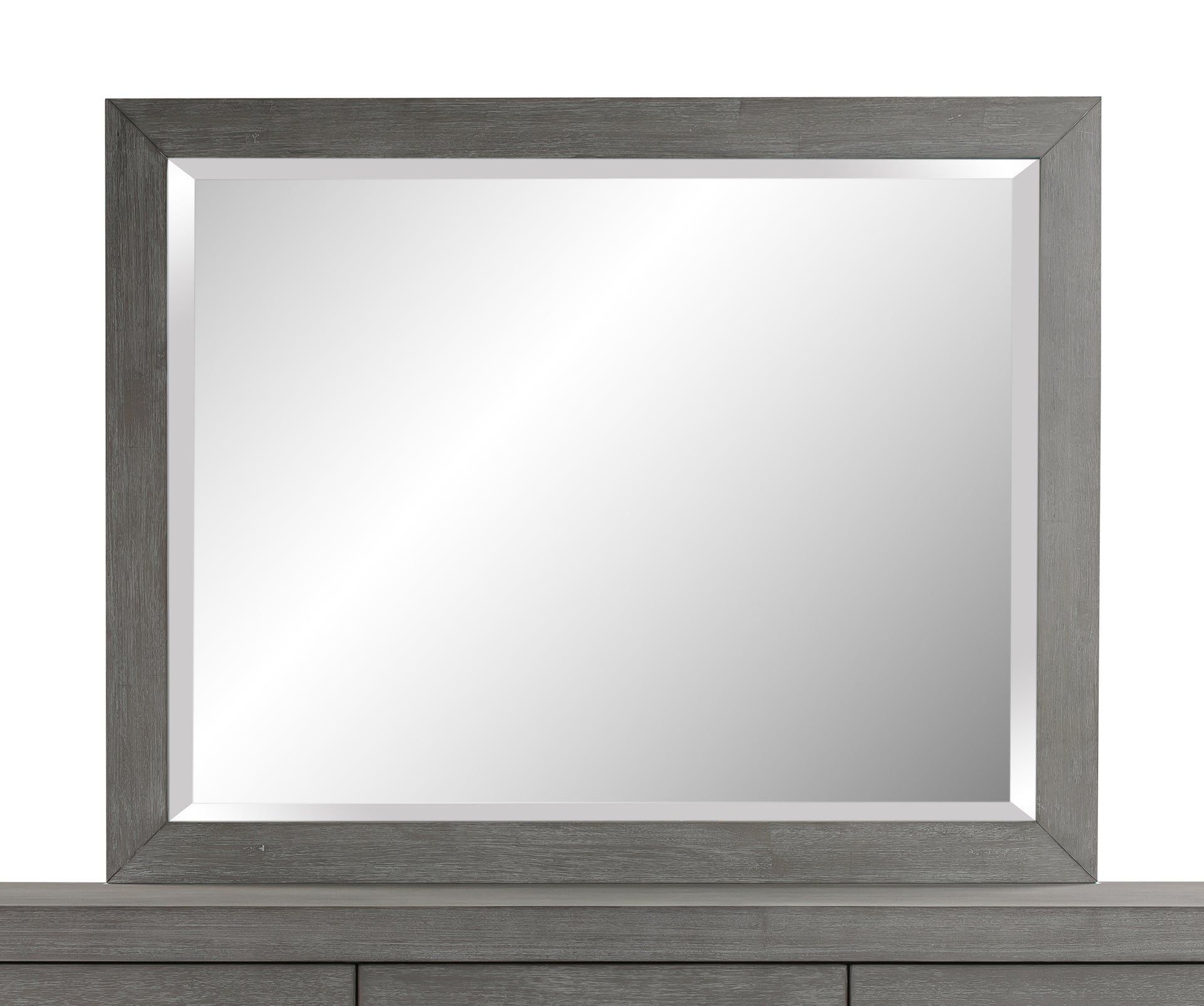 Melbourne Beveled Glass Mirror in Mineral - What A Room