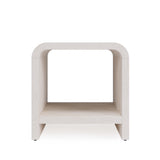 Drake Ash Wood Side Table in Sugar - What A Room