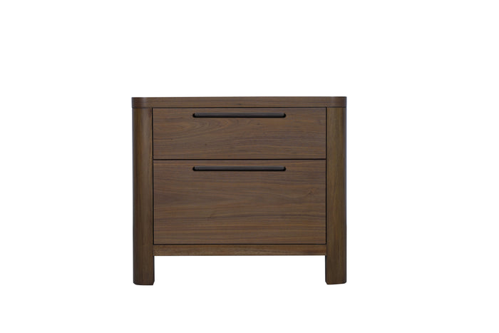 Totes Two Drawer Nightstand in English Walnut - What A Room
