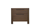 Totes Two Drawer Nightstand in English Walnut - What A Room