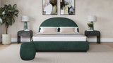 Flex Upholstered Bed in Emerald Chenille - What A Room