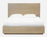 One Coastal Modern Platform Bed in Bisque - What A Room