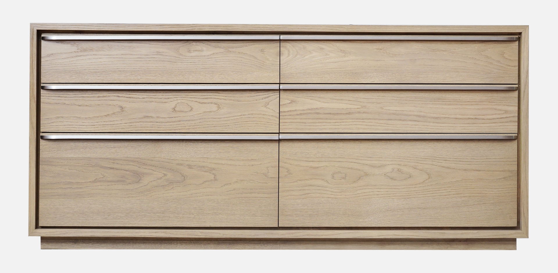 One Coastal Modern Six Drawer Dresser in Bisque - What A Room