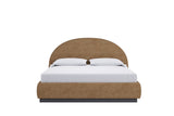 Flex Upholstered Bed in Porcini Chenille - What A Room