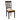Gabriel Lattice Back Side Chairs Cappuccino and Tan (Set of 2) - What A Room