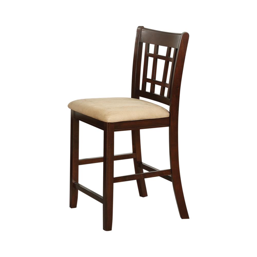 Lavon 24″ Counter Stools Tan and Brown (Set of 2) - What A Room