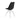 Armless Dining Chairs Black and Chrome (Set of 2) - What A Room