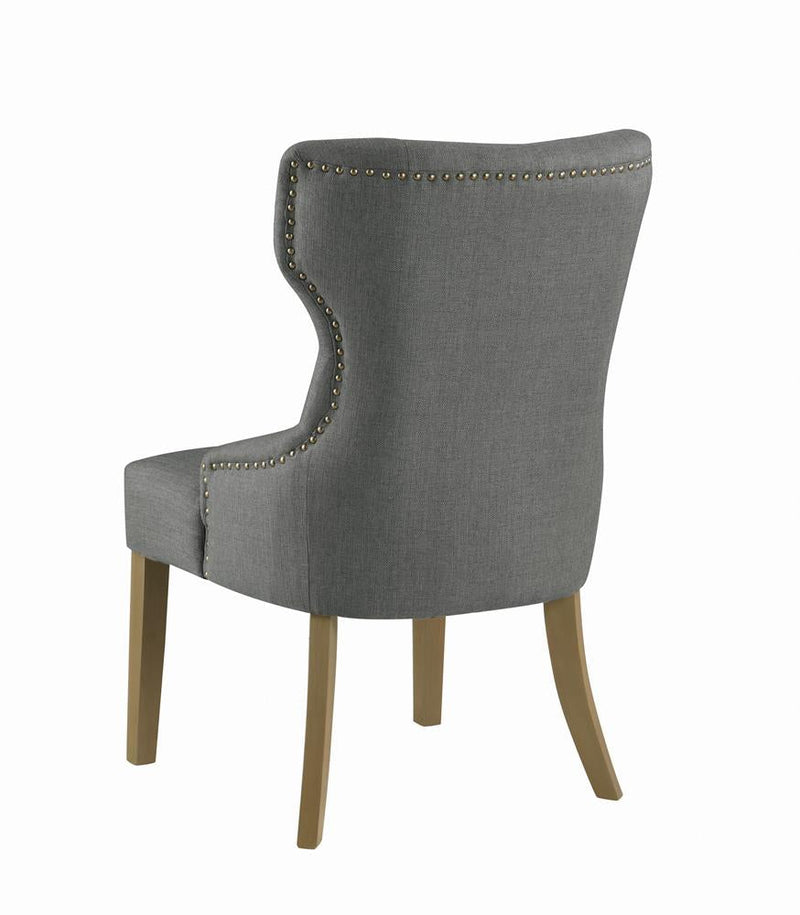 Florence Tufted Upholstered Dining Chair Grey - What A Room