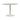 Lowry 40" Small Round Dining Table - White - What A Room