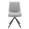 Viona  Fabric Swivel Dining Side Chair - What A Room