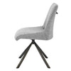 Viona  Fabric Swivel Dining Side Chair - What A Room