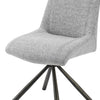 Viona  Fabric Swivel Dining Side Chair - What A Room