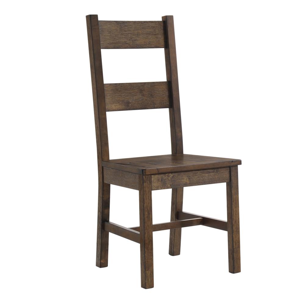 Coleman Dining Side Chairs Rustic Golden Brown (Set of 2) - What A Room