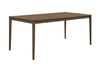 Wethersfield Dining Table with Clipped Corner Medium Walnut - What A Room