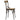 Barrett Cross Back Side Chairs Natural and Gunmetal (Set of 2) - What A Room