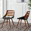 Shelton KD PU Bamboo Dining Side Chair - What A Room