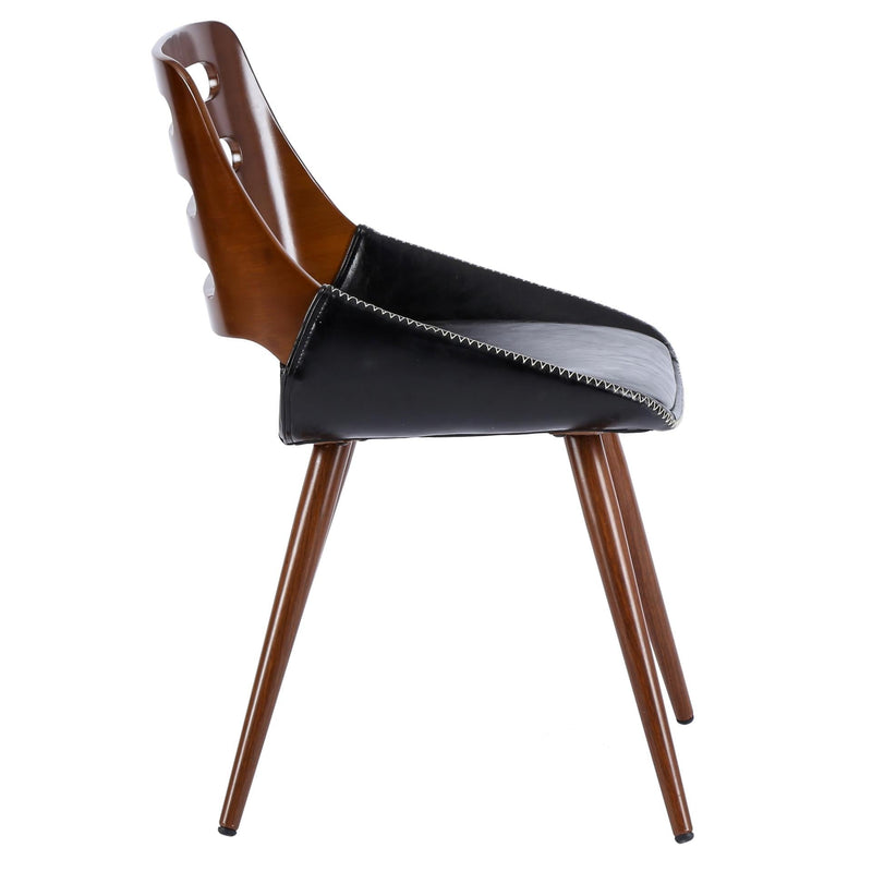 Shelton KD PU Bamboo Dining Side Chair - What A Room