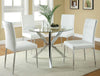 Vance Upholstered Dining Chairs White (Set of 4) - What A Room