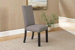 Jamestown Upholstered Side Chairs Charcoal (Set of 2) - What A Room