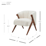 Florence Fabric Accent Chair - What A Room