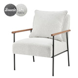 Quinton Fabric Accent Arm Chair - What A Room