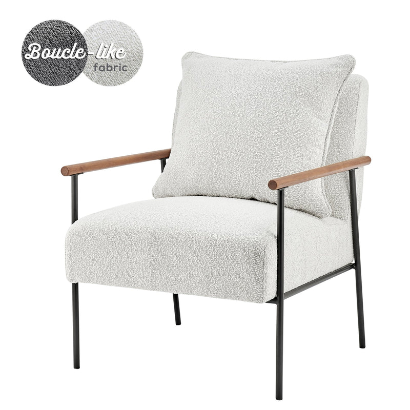 Quinton Fabric Accent Arm Chair - What A Room