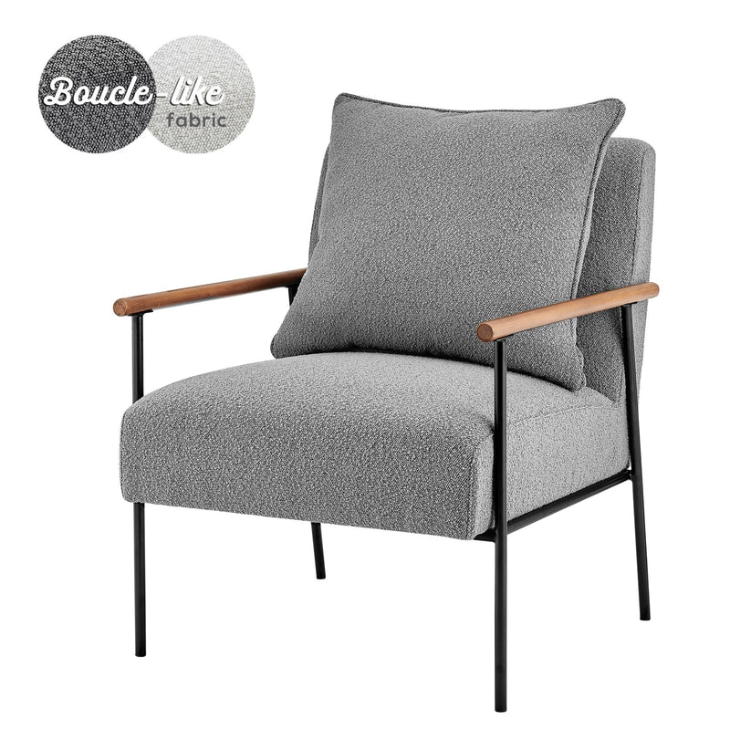 Quinton Fabric Accent Arm Chair - What A Room
