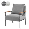 Quinton Fabric Accent Arm Chair - What A Room
