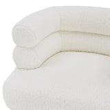 Zerline  Faux Shearling Fabric Accent Chair - What A Room