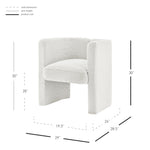 Ariela Fabric Accent Arm Chair - What A Room