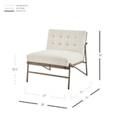 Marlow Fabric Accent Chair - What A Room