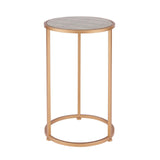 Anza Faux Shagreen Nesting Side/ End Table Set of 2 - What A Room