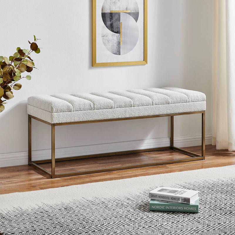 Darius KD Fabric Bench - What A Room
