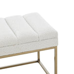 Darius KD Fabric Bench - What A Room