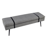 Zuney  Fabric Bench - What A Room