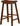 Wooden Bar Stools Chestnut (Set of 2) - What A Room