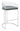 Acrylic Back Bar Stools Grey and Chrome (Set of 2) - What A Room