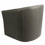 Ernest Bonded Leather Swivel Accent Arm Chair - What A Room